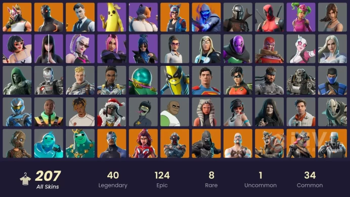 [PC/XBOX/PSN/SWITCH] 206 skins | Midas | Gear Specialist Maya | Kado Thorne | A.I.M. | The Ice King | Vendetta | The Imagined | Lynx | 1600 VB