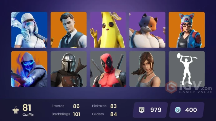 [PC/XBOX/PSN/SWITCH] 81 skins | Gold Midas | Gold Brutus | The Prisoner | Fade | Singularity | Rox | Frostbite | Fusion | Luxe | Blackheart | Ly