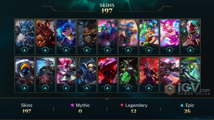 NA EMAIL CHANGEABLE  150 CHAMPIONS 197 SKINS UFO CORKI JUDGMENT KAYLE RAREST ICONS: 2X SHOPKEEPER URF TOWER AND MORE LAST PLAY 2023