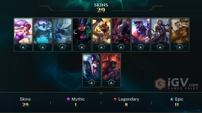 EUW-PRESTIGE TRUE DAMAGE YASUO-46 CHAMPIONS - 29 SKİN - HANDMADE-Changeable Email - High Quality LOL Account