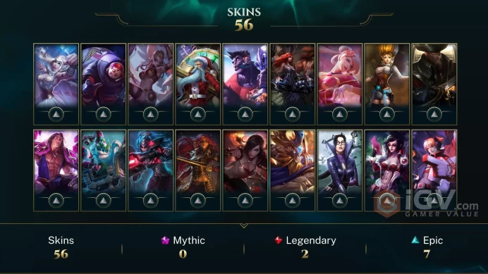 EUW League Account: 56 Skins | Full Access | Instant Delivery!