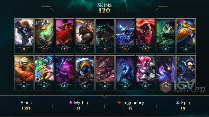 NA EMAIL CHANGEABLE  138 CHAMPIONS 120 SKINS SNOW DAY SINGED 34 CHESTS 1+ Year not used