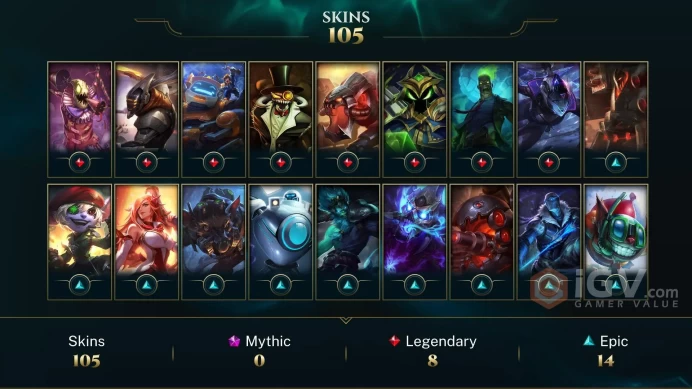 ME EMAIL CHANGEABLE 87 CHAMPIONS 105 SKINS SHOPKEEPER REINDEER URF TOWER AND MORE RARE ICONS  Zombie Brand Underworld Wukong  LAST PLAY 2023