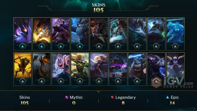 ME EMAIL CHANGEABLE 87 CHAMPIONS 105 SKINS SHOPKEEPER REINDEER URF TOWER AND MORE RARE ICONS  Zombie Brand Underworld Wukong  LAST PLAY 2023
