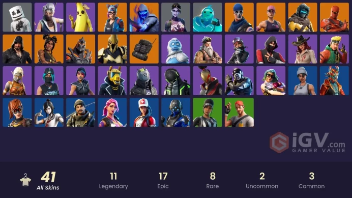 [PC/PSN/XBOX] 41 skins | OG STW | IKONIK | Trilogy | Lynx | Luxe | Fusion | Catalyst | Blackheart | Ruin | Hybrid | Zenith | Ultima Knight550 VB