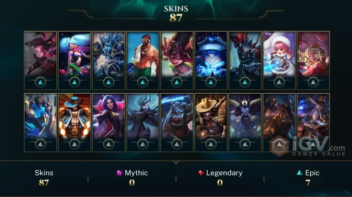 EUW EMAIL CHANGEABLE 30 LVL 134 CHAMPIONS 87 SKINS  Judgment Kayle Victorious Jarvan IV 5 VICTORIOUS SEASON 1  2 3 RANKED LAST  PLAY 2021 YEAR 