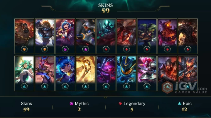 NA EMAIL CHANGEABLE 90 CHAMPIONS 59 SKINS UFO Corki Judgment Kayle Riot Kayle Urf the Manatee neo PAX SIVIR 90 littl legend s1 ranked rare icons