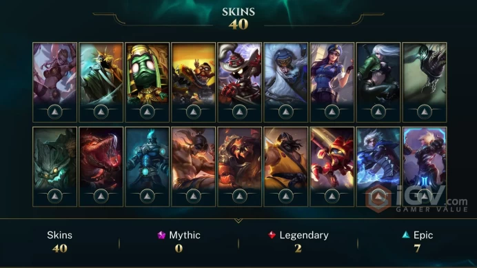 NA EMAIL CHANGEABLE 104 CHAMPIONS 40 SKINS WORLDS 2012 RIVEN + HER 2012 AND MORE RARE ICONS Honor 3 no games since 2021