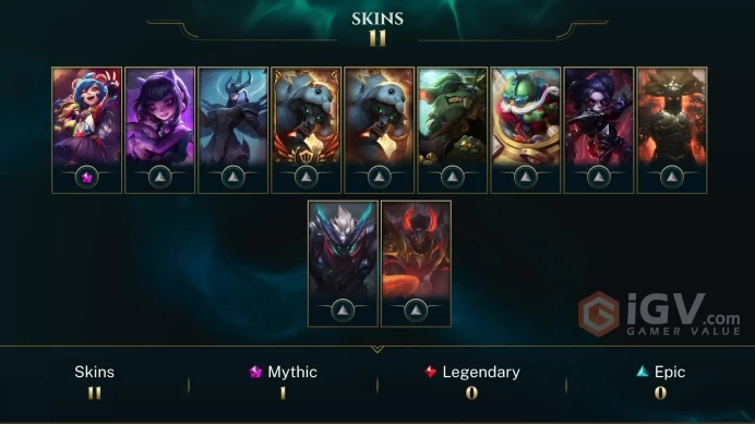 NA EMAIL CHANGEABLE 65 CHAMPIONS 11 SKINS UFO Corki Judgment Kayle Urf the Manatee Unranked 32 lvl  Last Play 2020 Season1  ranked