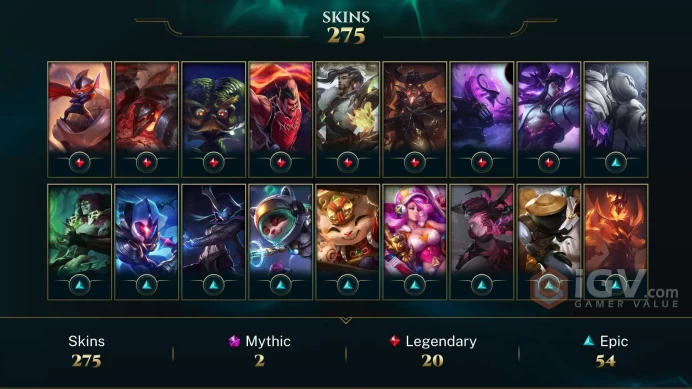 EUW EMAIL CHANGEABLE honor 5 ALL CHAMPIONS 94K BE  275 SKINS PRESTIGE JARVAN 70 MYTHIC ESSENCE