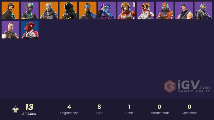 PSN/XBOX/PC - 13 skins | The Reaper | Elite Agent | Rogue Agent | Havoc | Sub Commander | Carbide | Mission Specialist | Alpine Ace (GBR)