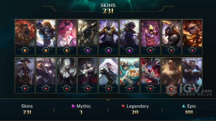 ME (TRANSFERABLE) EMAIL CHANGEABLE 503 LVL ALL CHAMPIONS 30kbe 231 SKINS Prestige True Damage Senna And Yasuo 6 VICTORIOUS SKINS LAST PLAY 2024