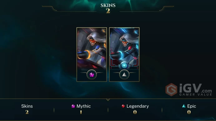 OCE EMAIL CHANGEABLE 1 CHAMPIONS 2 SKINS Neo PAX Sivir PAX Sivir LAST PLAY 2014 0 MASETRY SCORE