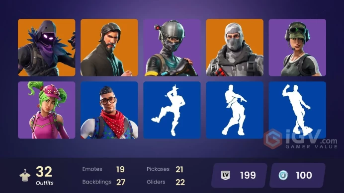 The Reaper, Elite Agent, Take the L, Havoc, Trailblazer, Blue Team Leader, Sub Commander, Blue Striker | 32 Skins [Full Access] Psn,Xbox,PC