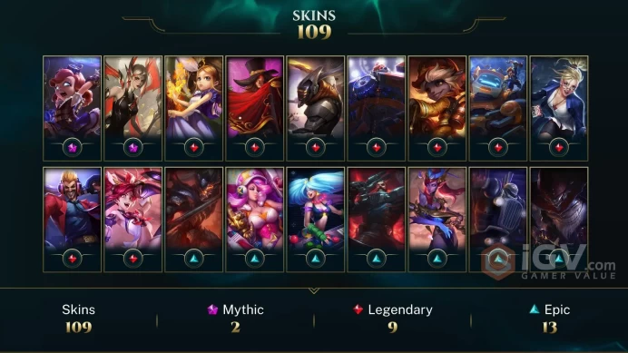EUW EMAIL CHANGEABLE 67 CHAMPIONS 109 SKINS Risen Legend LeBlanc Hextech Annie SILVER 4 140 Mythic essence 9k OE