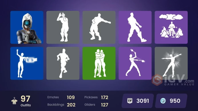 [PC/PSN/XBOX] 97 skins | Dummy Supreme |  Dynamo Dancer | Optimus Prime | Dark Jonesy | Dark Wild Card | Dark Red Knight | 950 VB
