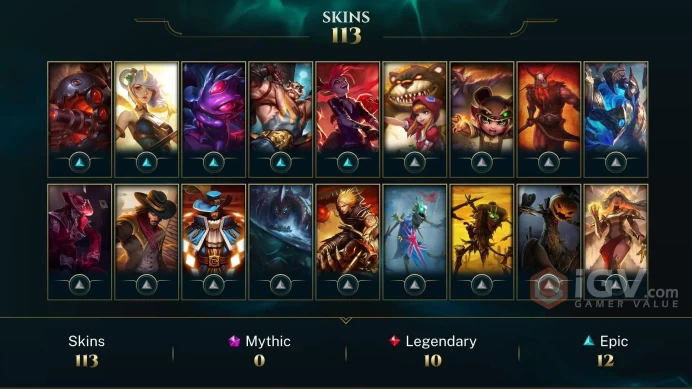 EUNE EMAIL CHANGEABLE 114 CHAMPIONS 113 SKINS DJ Sona SEASON 2 SILVER ICON Holiday Nashor Icon Honor 4
