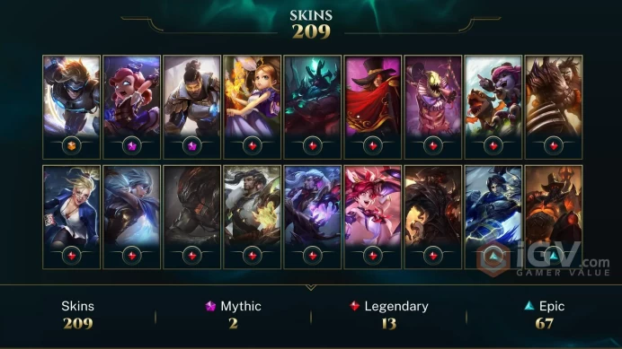 EUW EMAIL CHANGEABLE ALL CHAMPIONS 209 SKINS Black Alistar Victorious Janna Victorious Jarvan King Ram Silver Kayle Judg Kayle Worlds 2012 Riven