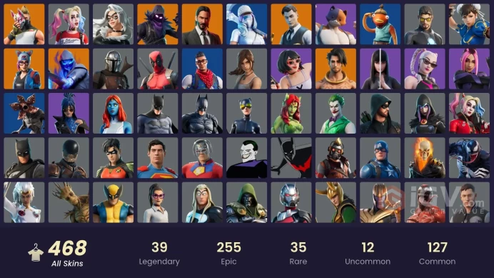 [ALL PLATFORMS]-468 Skin- 459 pickaxes-350 emotes-FULL ACCESS-