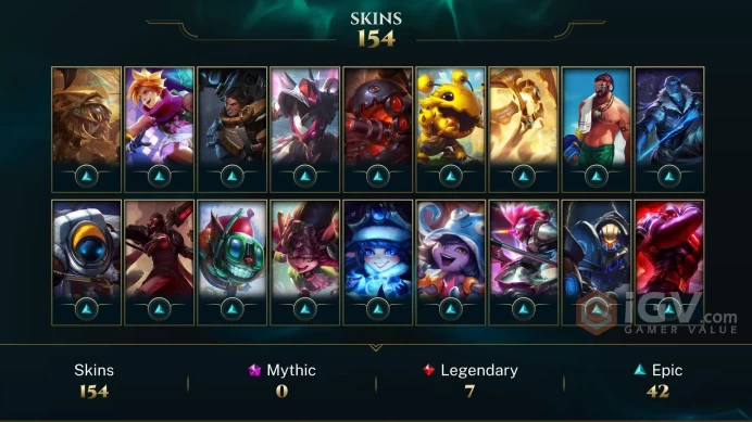 EUW  EMAIL CHANGEABLE ALL CHAMPIONS EX2 154 SKINS Black Alistar Silver Kayle Victorious Jarvan Worlds 2012 Riven+Her icon 2x URF 2X SHOPKEEPER 