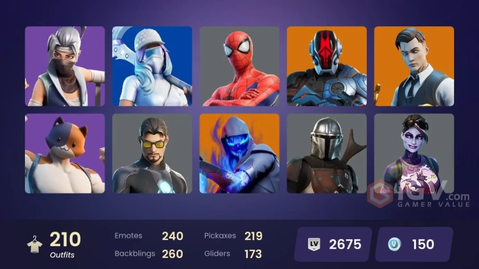 [PC/PSN/XBOX] 210 skins | Og STW | Gold Brutus | Gold Midas | The Imagined | Nezumi | Sorana | Predator | Fusion |	y706