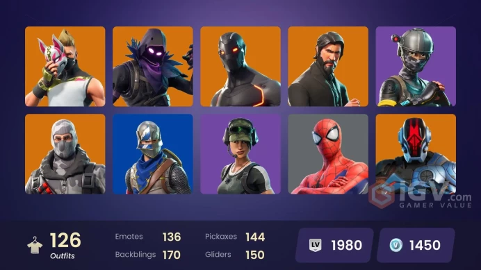[ALL PLATFORMS]-126 Skin-OG STW-The Reaper-Blue Squire-Royale Knight-Elite Agent-Midas-Omega-Take The L-Rambunctious-FULL ACCESS-