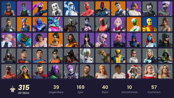 [ALL PLATFORMS]-315 Skin-Renegade Raider-Naruto Skins-FULL ACCESS-