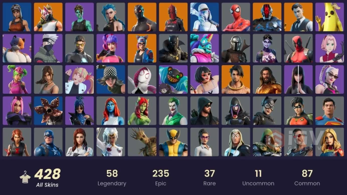 [ALL PLATFORMS]-427 Skin-OG STW-Major Glory-400K V-BUCKS TOTAL SPEND-FULL ACCESS-