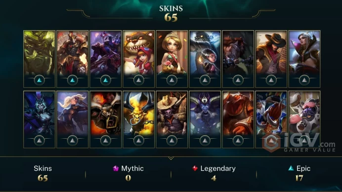 EUW EMAIL CHANGEABLE 137 CHAMPIONS 66 SKINS Black Alistar Worlds 2012 Riven+Her icon Victorious Jarvan IV 