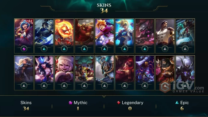 EUW EMAIL CHANGEABLE  Black Alistar Victorious Jarvan IV Worlds 2012 Riven +Her 2012 Icon 63 champions 35 skins Last play 2021