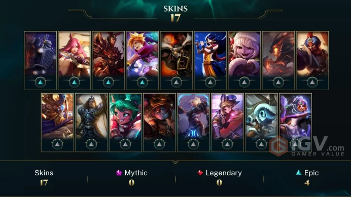 EUW EMAIL CHANGEABLE 36 CHAMPIONS 19 SKINS Black Alistar Victorious Jarvan IV Worlds 2012 Riven+Her 2012 Icon last play 2023
