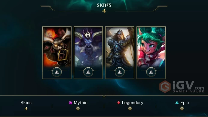 EUW EMAIL CHANGEABLE 4 lvl Black Alistar Victorious Jarvan IV Worlds 2012 Riven+Her 2012 icon 5 champions 5 skins last play 2023