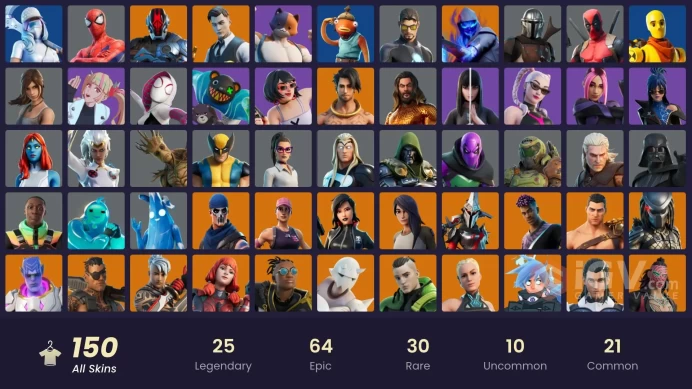 FA - [XBOX/SWITCH/PC] 150 skins | OG STW | Gold TNTina | Gold Meowscles | Gold Midas | Gold Brutus | Cloud Striker | Recon Champion | Trilogy