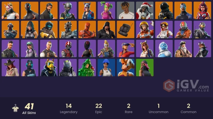 FA - [PSN/XBOX/PC] 41 skins | The Reaper | Elite Agent | Blue Team Leader | Rogue Agent | The Prisoner | Drift | Blackheart | Lynx | Carbide 