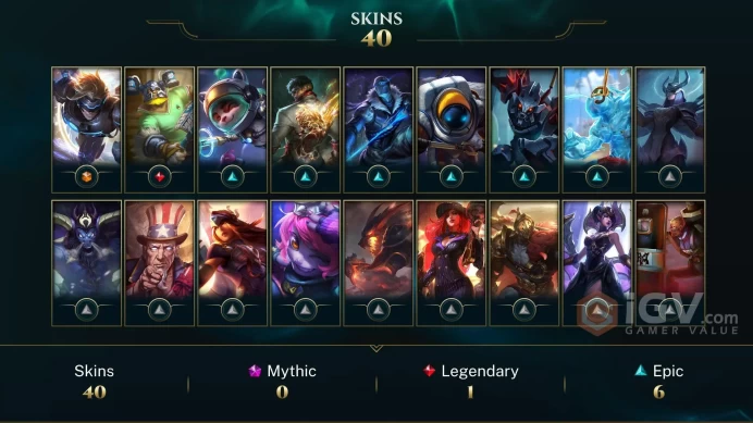 【NA】Level 30 82 Champ/ 40 Skins Full Access High Quality Account Instant Delivery️