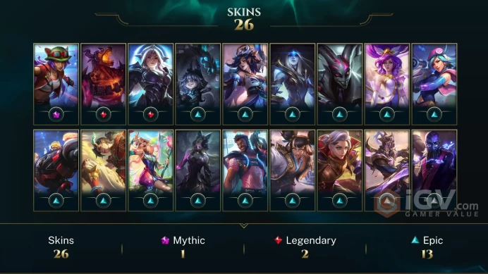 [EUW] - Bronze II / 30 Skin / Changeable Mail | Instant Delivery | Lifetime Warranty | 100% Handmade & Secure | 24/7 Support