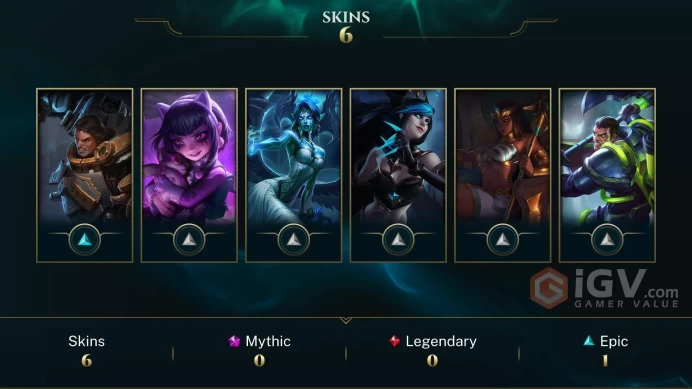【NA】Level 30    85 Champ/ 6 Skins   Full Access  High Quality Account  Instant Delivery️