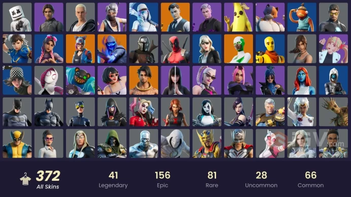 [ ALL PLATFORM ]372 skins | OG STW | WORLD CUP | Gold Midas | Gold Brutus | Tart Tycoon | Major Glory | FNCS Renegade