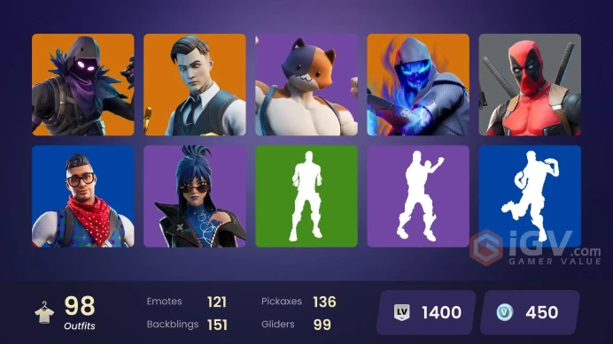 [ALL PLATFORMS] 98 skins | Blue Team Leader | Gold Midas | Rogue Agent | Carbon Commando | Lina Scorch | Subzero Cryptic