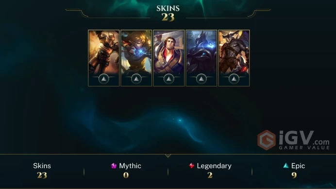 EUW -(S16) SILVER 1(10LP) START - 76 Champ - 23 Good Skins(1 Ultimate, 2 Legendary, 9 Epic) - 7.3K BE -S10 ACC- FULL ACCES - CHEAP