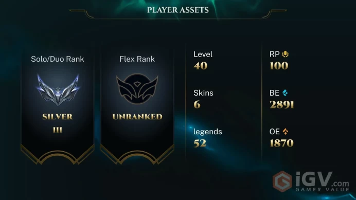[EUW] - Silver III / Fresh / Changeable Mail | Instant Delivery | Lifetime Warranty | 100% Handmade & Secure | 24/7 Support