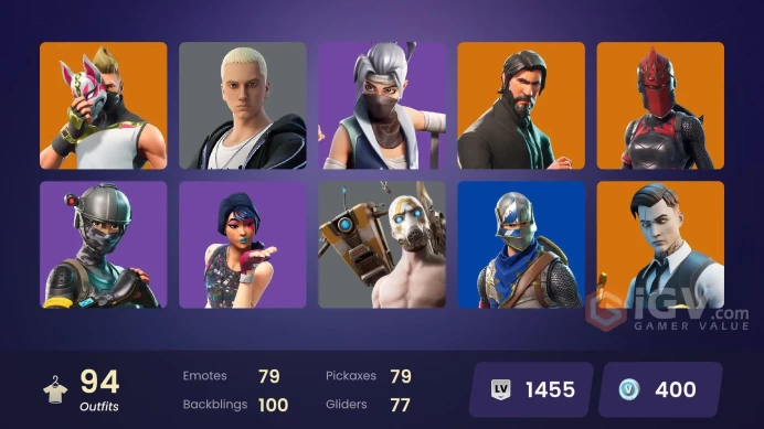 [PC/XBOX] 94 skins | Sparkle Specialist | The Reaper | Blue Squire | Royale Knight | Elite Agent | Blue Team Leader | Gold Midas | 400 VB