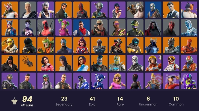[PC/XBOX] 94 skins | Sparkle Specialist | The Reaper | Blue Squire | Royale Knight | Elite Agent | Blue Team Leader | Gold Midas | 400 VB
