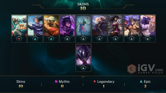 [EUW] - Unranked / 10 Skins / Changeable Mail | Instant Delivery | Lifetime Warranty | 100% Handmade & Secure | 24/7 Support