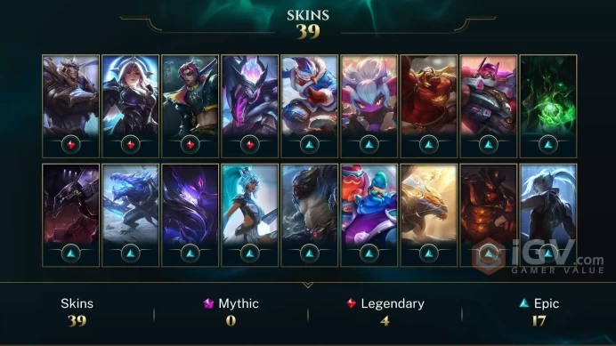 [EUW] - Unranked-RANK READY 1 MATCH / 39 Skins / Changeable Mail | Instant Delivery | Lifetime Warranty | 100% Handmade & Secure | 24/7 Support