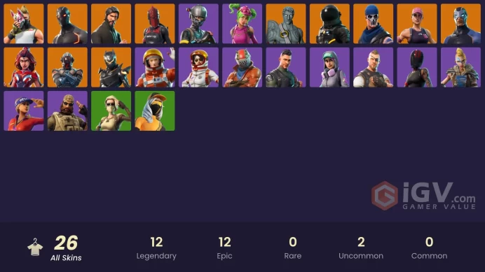 FA - [PSN/XBOX/PC] 26 skins | OG STW | The Reaper | Elite Agent | Drift | Oblivion | Red Knight | Carbide | The Visitor | Valor | Omega | Love 