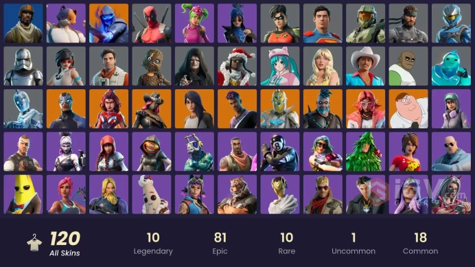 [PC/PSN/XBOX] FA 120 SKINS | AERIAL ASSAULT TROOPER | DEADPOOL | AGENT PEELY | WIDOW’S BITE | TIDY | ORANGE JUSTICE | MASTER CHIEF |