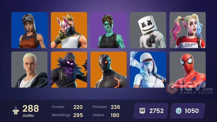 [PC/XBOX] 288 skins | Og STW | Renegade Raider | Blue Team Leader | Gold Meowscles | Gold Brutus | Gold Midas | Leviathan Axe | Candy Axe |	y721