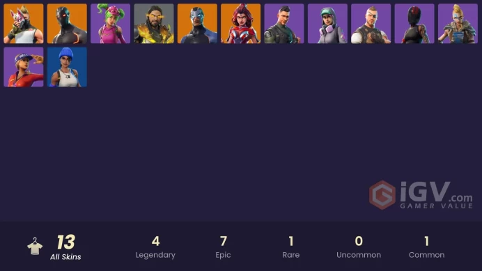 *[ALL LINKABLE] FA | 13 skins | Blue Team Leader | Carbide | Omega | Drift | Valor | Puppet Master Robert | Battlehawk