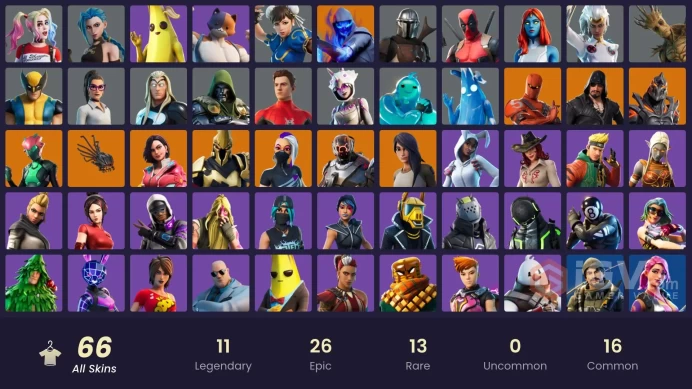 *[ALL LINKABLE] FA | 66 skins | Arcane Jinx | Gear Specialist Maya | The Scientist | Blackheart | Rox | Catalyst | Ultima Knight
